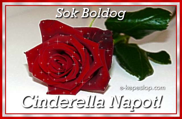 Nvre szl kpeslap Cinderella napra