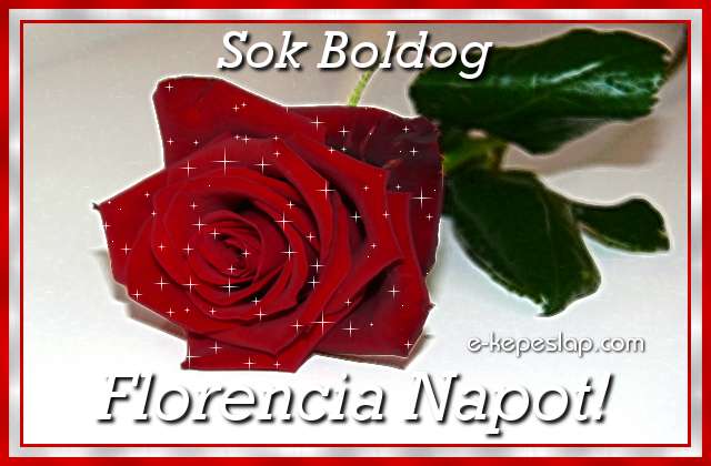 Nvre szl kpeslap Florencia napra