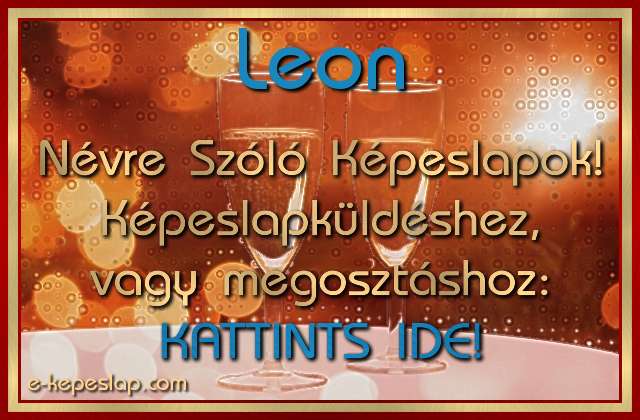 Leon nvre szl kpeslapok